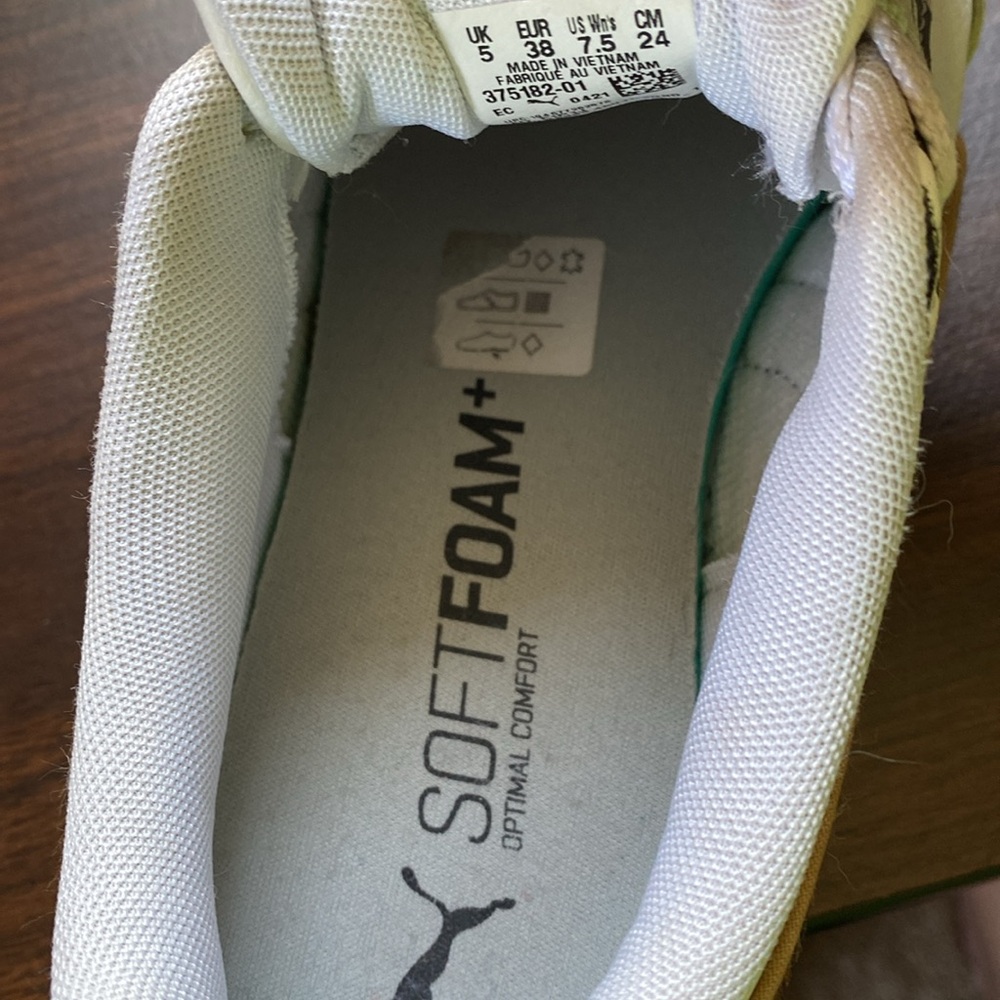 PUMA Woman’s Softfoam+ Optimal Comfort White/Cheetah - Picture 5 of 5